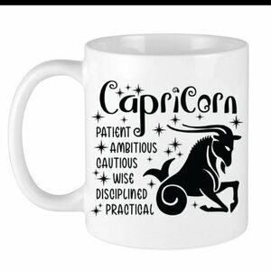 *Coffee mug, ZODIAC Capricorn